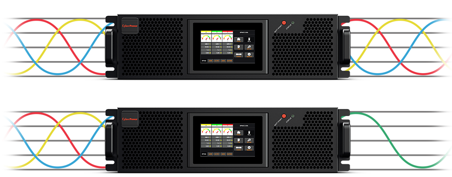 Equipos UPS en formato para rack