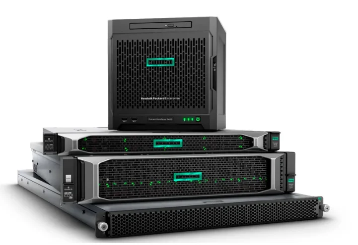 Racks, gabinetes, servidores, switches, AP's